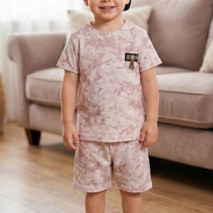 Trend Wale Boys Tie Dye T-Shirt Shorts Set