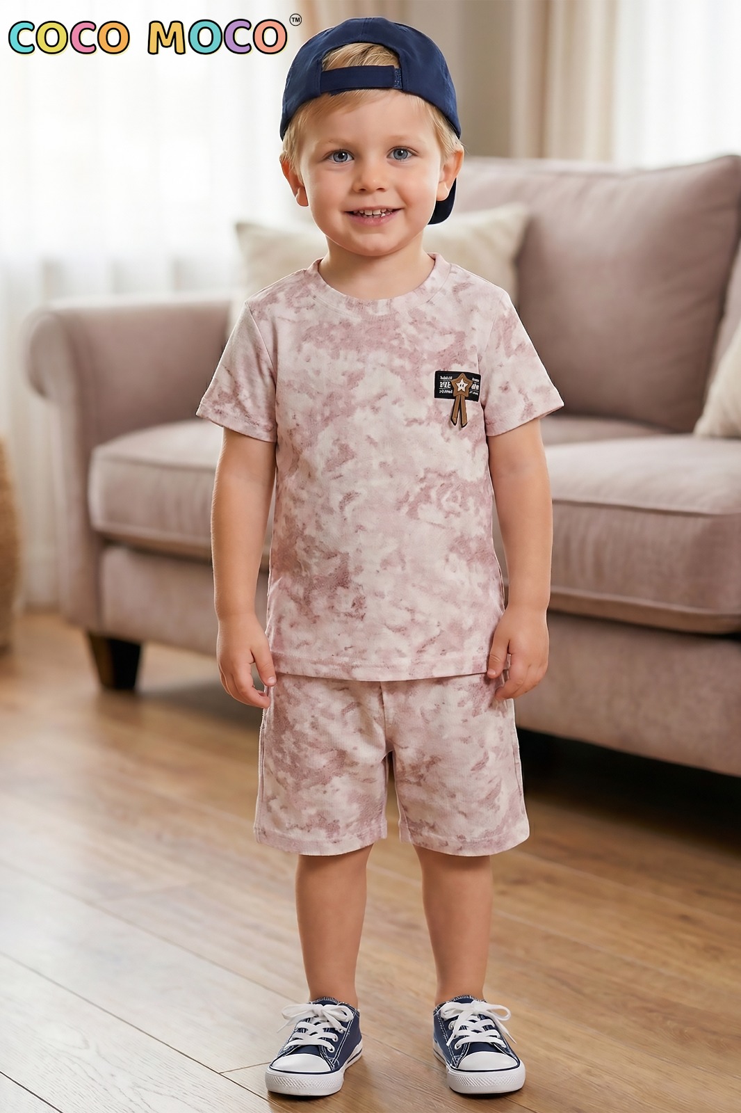 Trend Wale Boys Tie Dye T-Shirt Shorts Set