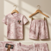 Boys Tie Dye T-Shirt & Shorts Set | Stylish Kids Casual Summer Wear Outfit