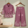 Girls Printed 2 Piece Set | Stylish Top & Palazzo Pant Outfit for Girls