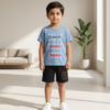 Boys Printed T-Shirt & Shorts Set | Trendy Kids Casual Summer Wear Outfit