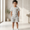 Boys Tie Dye T-Shirt & Shorts Set | Stylish Kids Casual Summer Wear Outfit