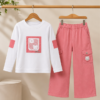 Girls Cargo Co-Ord Set | Stylish Top & Wide Leg Pant Set for Girls Casual Wear