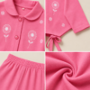 Girls Pink Co-Ord Set | Stylish Kids Top & Palazzo Pant Set for Casual and Party Wear