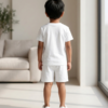 Boys Infinity Printed T-Shirt & Shorts Set | Stylish Kids Casual Summer Outfit