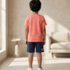 Boys “The Best” Printed T-Shirt & Shorts Set | Stylish Kids Casual Summer Outfit