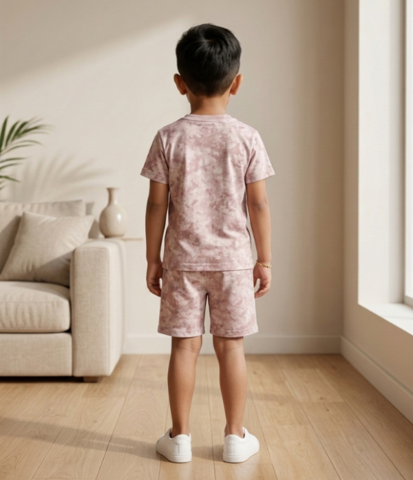 Boys Tie Dye T-Shirt & Shorts Set | Stylish Kids Casual Summer Wear Outfit