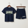 Boys Printed T-Shirt & Shorts Set | Stylish Kids Casual Summer Wear Outfit