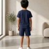 Boys Printed T-Shirt & Shorts Set | Stylish Kids Casual Summer Wear Outfit
