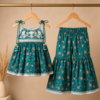 Girls Printed Kurti & Sharara Set | Ethnic Kids Festive Wear Outfit