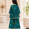 Girls Floral Printed Gharara Set | Stylish Ethnic Wear Outfit for Girls