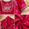 Girls Floral Printed Kurti Sharara Set | Stylish Ethnic Wear 2 Piece Outfit for Girls