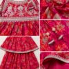 Girls Floral Gharara Set | Stylish Ethnic Wear Dress for Girls with Printed Kurti & Gharara