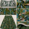 Girls Floral Gharara Set | Stylish Ethnic Wear Dress for Girls with Printed Kurti & Gharara