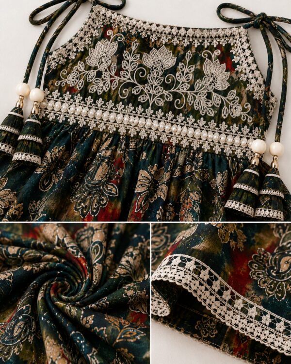 Girls Printed Top & Sharara Set | Stylish Ethnic Kids Wear 2 Piece Outfit