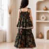 Girls Printed Top & Sharara Set | Stylish Ethnic Kids Wear 2 Piece Outfit