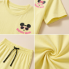 Girls Disney Printed Cotton T-Shirt & Palazzo Co-Ord Set | Casual Summer Wear for Girls