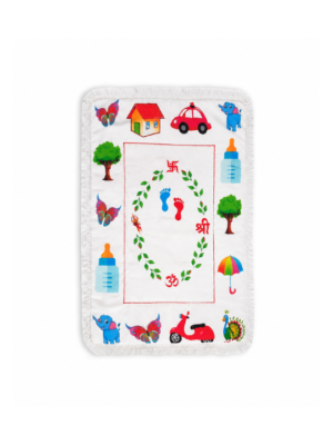 Baby Cotton Godri | Soft Multipurpose Baby Sitting Mat | Chhatti Gift
