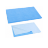 Sky Blue Waterproof Baby Dry Sheet | Soft Reusable Mattress Protector for Newborns & Infants 0.7m x 1.0m