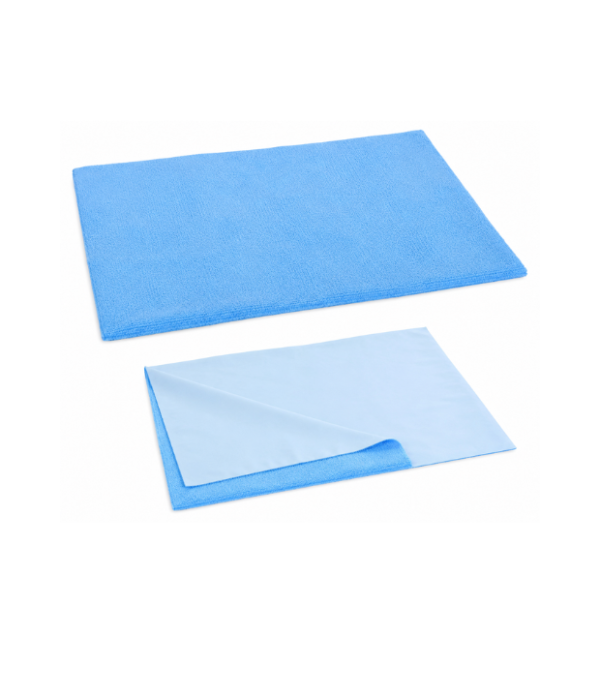 Sky Blue Waterproof Baby Dry Sheet | Soft Reusable Mattress Protector for Newborns & Infants 0.7m x 1.0m