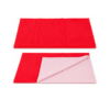 Red Waterproof Baby Dry Sheet | Soft Reusable Mattress Protector for Newborns & Infants 1.0m x 1.4m