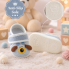 Baby Blue Cartoon Dog Prewalker Shoes | Soft Sole Anti-Slip First Walking Shoes for Boys & Girls