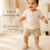 Baby Boys Soft Sole Prewalker Shoes | Cute Velcro First Walking Shoes for Infants & Toddlers
