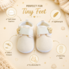 Baby Boys Soft Sole Prewalker Shoes | Cute Velcro First Walking Shoes for Infants & Toddlers
