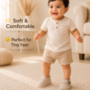 Baby Boys Soft Sole Prewalker Shoes | Cute Velcro First Walking Shoes for Infants & Toddlers