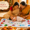 Baby Cotton Godri | Soft Multipurpose Baby Sitting Mat | Chhatti Gift