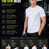 Men's Premium Cotton Plain White T-Shirt Regular Fit Round Neck Casual Wear