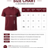 Men's Maroon Cotton T-Shirt Regular Fit Round Neck Casual Plain Tee