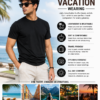 Men's Black Cotton T-Shirt Regular Fit Round Neck Casual Plain T-Shirt