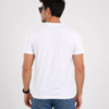 Men's White Cotton T-Shirt Regular Fit Round Neck Casual Plain T-Shirt