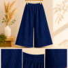 Girls Embroidered Palazzo Pants | Stylish Wide Leg Palazzo for Girls