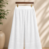 Girls Embroidered Palazzo Pants | Stylish Wide Leg Palazzo for Girls