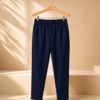 Women Solid Cigarette Pants | Stretchable Casual Ankle Length Cigaar Pants for Women & Girls