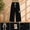 Girls Wide Leg Cargo Pants | Stylish Cotton Blend Palazzo Cargo Trousers for Girls