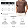 Men's Coffee Brown Cotton T-Shirt Regular Fit Round Neck Casual Plain Tee