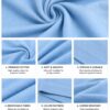 Men's Premium Sky Blue Cotton T-Shirt | Regular Fit Round Neck Half Sleeve