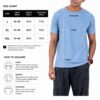 Men's Premium Sky Blue Cotton T-Shirt | Regular Fit Round Neck Half Sleeve
