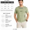 Men's Olive Green T-Shirt Regular Fit Round Neck Casual Wear