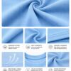 Men's Sky Blue T-Shirt Regular Fit Round Neck Casual Wear