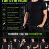 Men's Black T-Shirt Regular Fit Round Neck Casual Wear