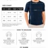 Men's Navy Blue T-Shirt Regular Fit Round Neck Casual Wear