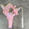Handmade Pink Pipe Cleaner Flower Bouquet | Chenille Flower Bouquet Gift for Birthday, Anniversary & Special Occasions