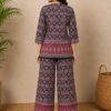Women's Printed Kurti Palazzo Co-Ord Set | Ethnic Two Piece Casual, Office & Daily Wear Set