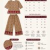 Women's Geometric Printed Kurti Palazzo Co-Ord Set | Ethnic Two Piece Casual Wear