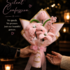 Handmade Pink Pipe Cleaner Flower Bouquet | Chenille Flower Bouquet Gift for Birthday, Anniversary & Special Occasions