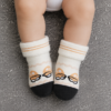 Pack of 4 Baby Winter Fleece Socks | Soft Warm Anti-Slip Cartoon Infant Socks for Boys & Girls